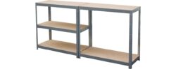 laoruumide riiul 180x90x40 cm kandevoime 175 kg G10875 5 – 9 – Tööriistad24